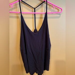 Lululemon Black Silk Yoga Tank